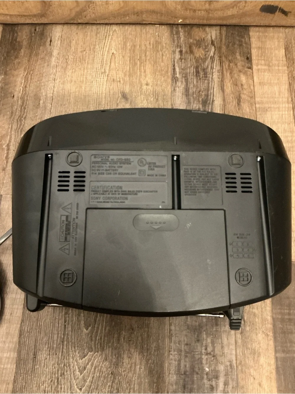Sony compact cd